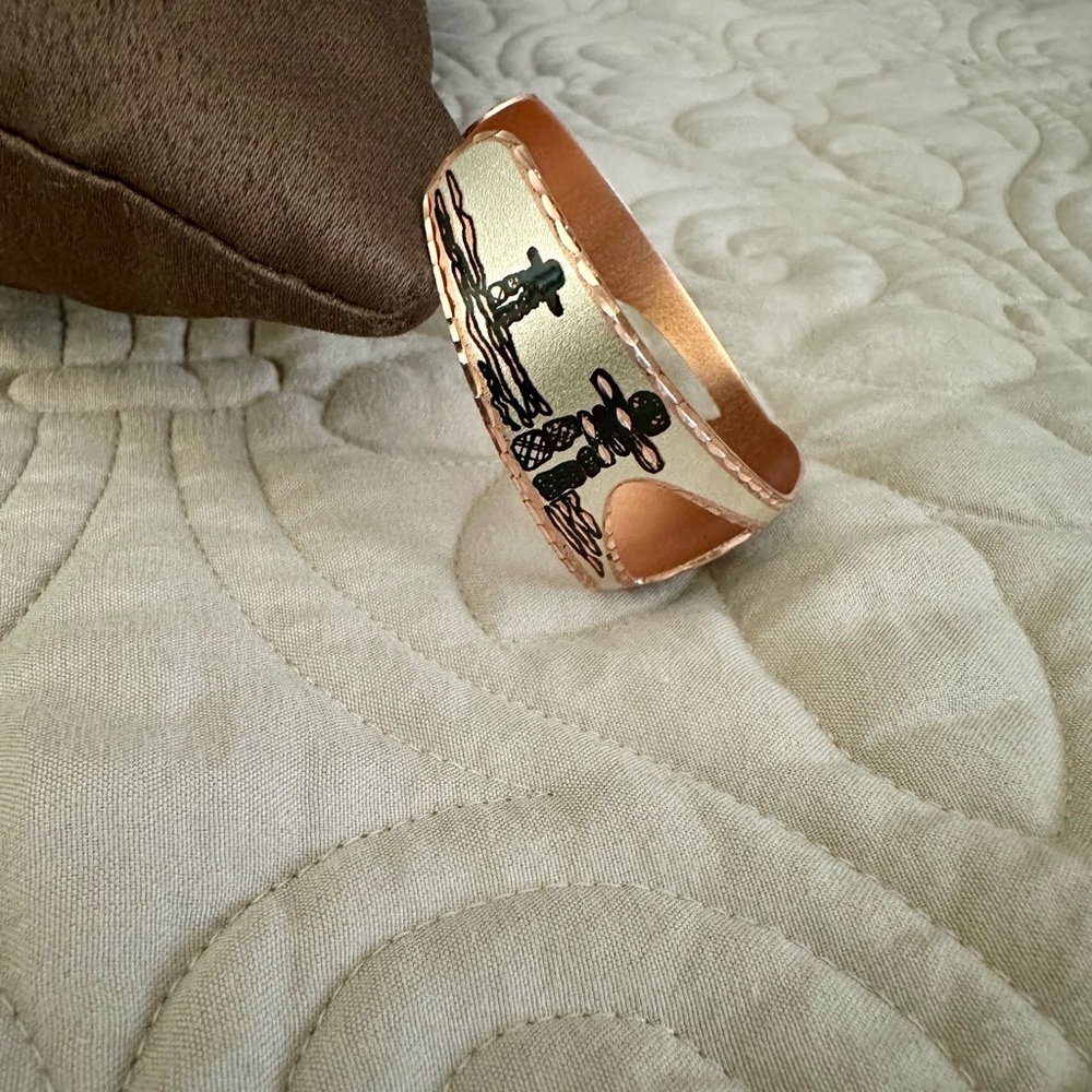 Inukshuk bracelet and earrings set